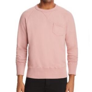 Todd Snyder x Champion Pink TIe Dye Pocket Crewneck Sweatshirt in XL